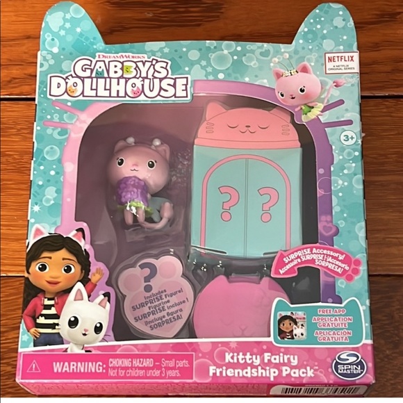 2 Gabby’s Dollhouse Friendship packs Kitty Fairy Cakey Cat bundle set - Picture 2 of 3